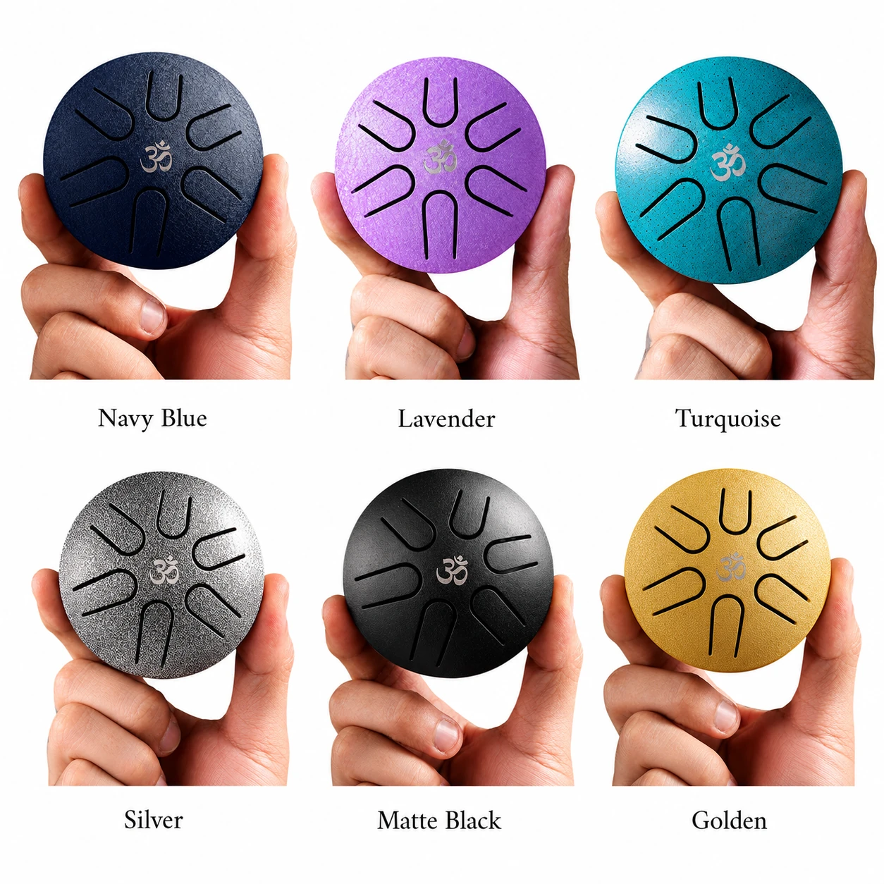 Mini tongue drum available in six colours in Singapore